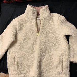 Old Navy Berber Fleece 1/4 Zip Girl’s Sz 5